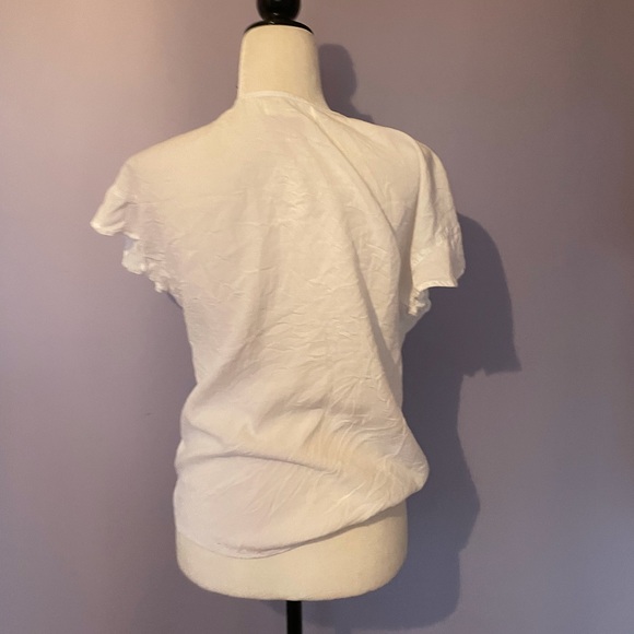 Anthropologie Cloth & Stone Tie-Front Blouse - Picture 6 of 7